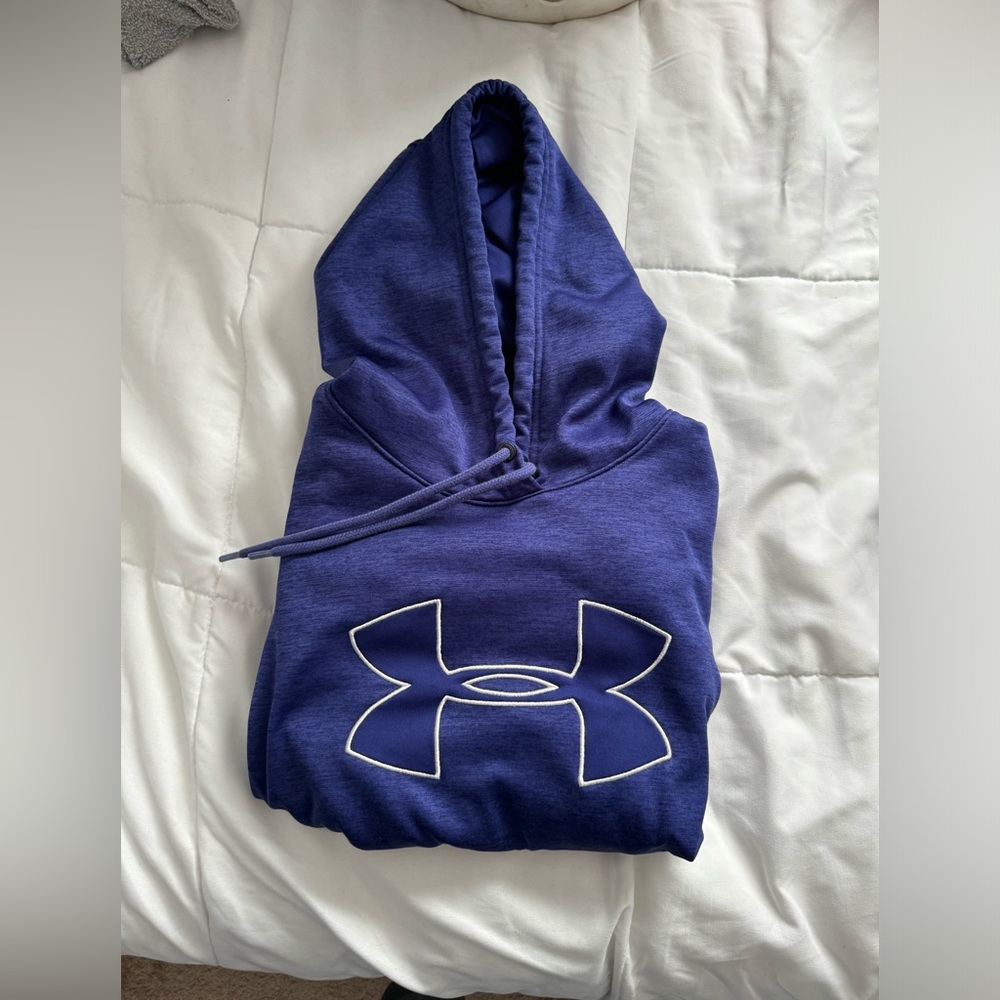 Purple under armour hoodie